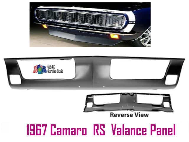 Valance Panel: 67 Camaro RS